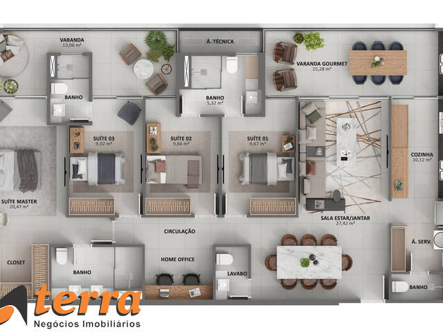 #665 - Apartamento para Venda em Vila Velha - ES - 3